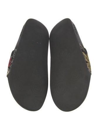 Gucci Pursuit 'Blind For Love' Slides Floral Print Slides