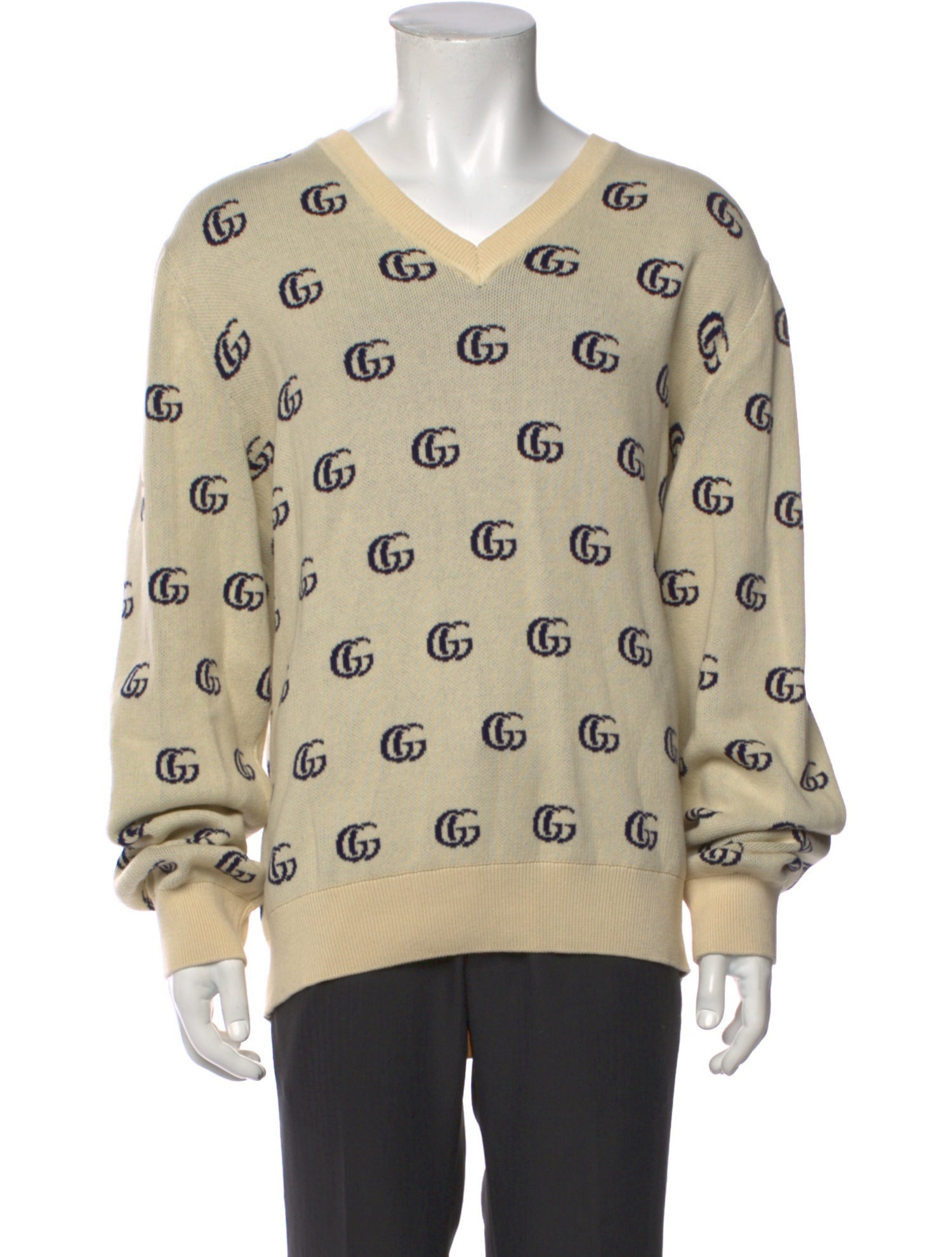 Gucci 2022 GG Logo Pullover w/ Tags