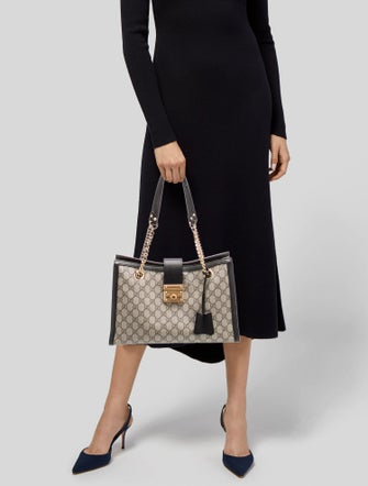 Gucci GG Supreme Padlock