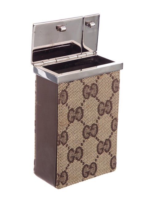 Gucci GG Canvas Cigarette Case