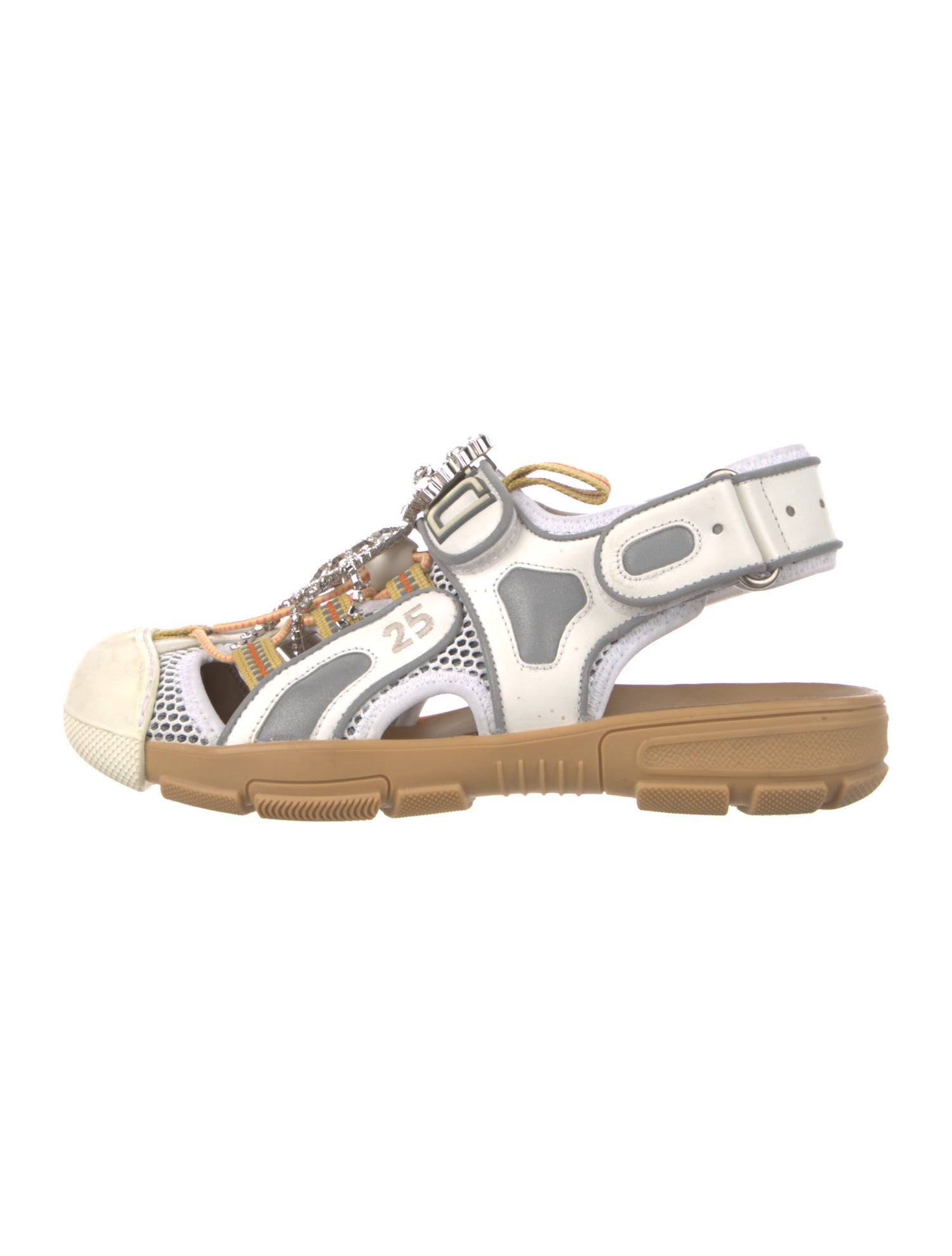 Gucci Leather Printed Sneakers