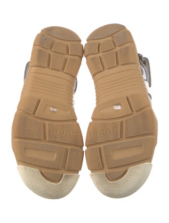 Gucci Leather Printed Sneakers