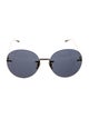 Gucci Round Tinted Sunglasses