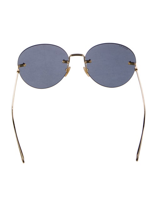 Gucci Round Tinted Sunglasses