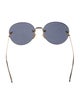Gucci Round Tinted Sunglasses