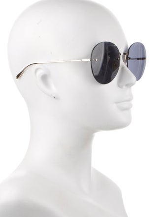 Gucci Round Tinted Sunglasses