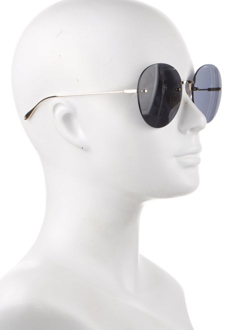 Gucci Round Tinted Sunglasses