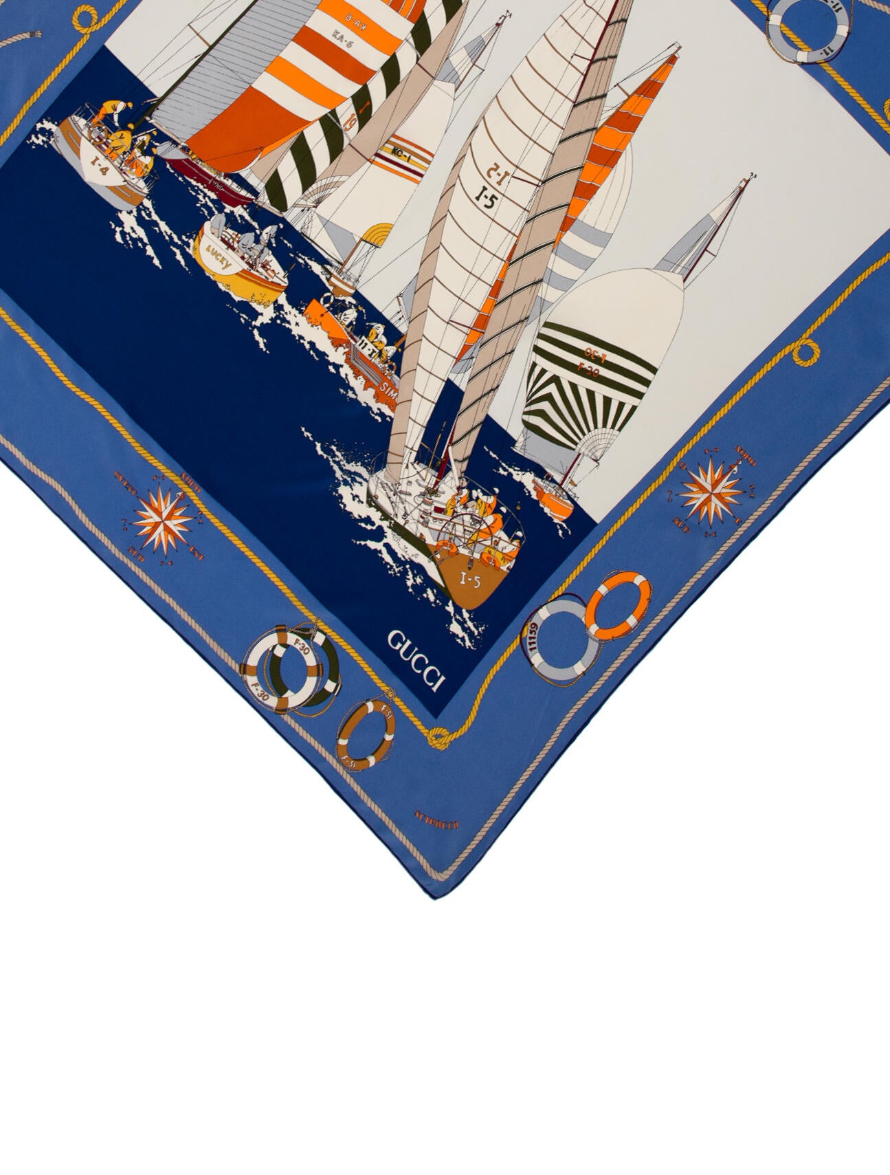 Gucci Silk Vintage Scarf