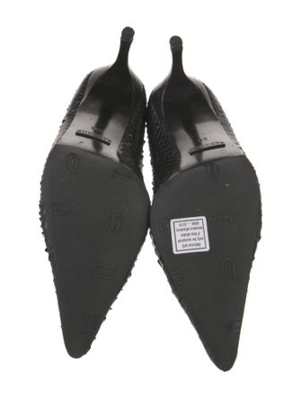 Gucci Snakeskin Animal Print Pumps