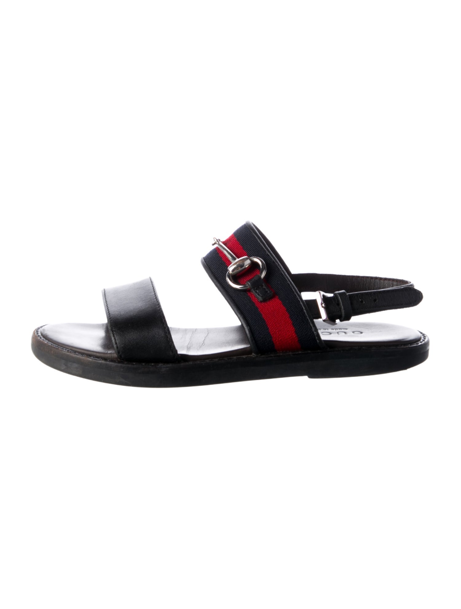 Gucci Kids' Horsebit Sandals