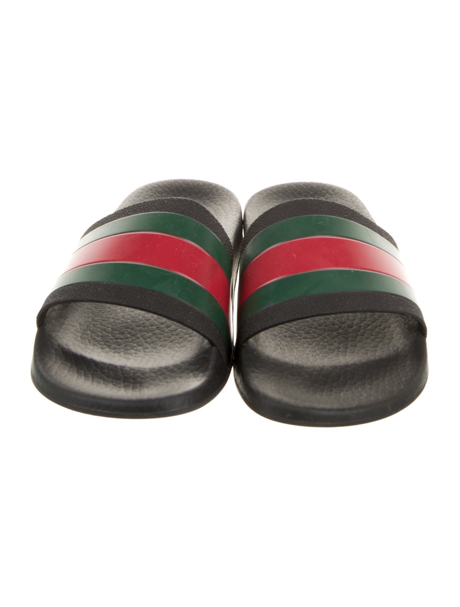Gucci Toddler Boys' Web Slide Sandals