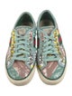 Gucci Web Accent Sequins Sneakers