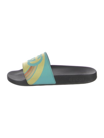 Gucci Interlocking G Logo Rubber Flats