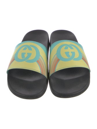 Gucci Interlocking G Logo Rubber Flats