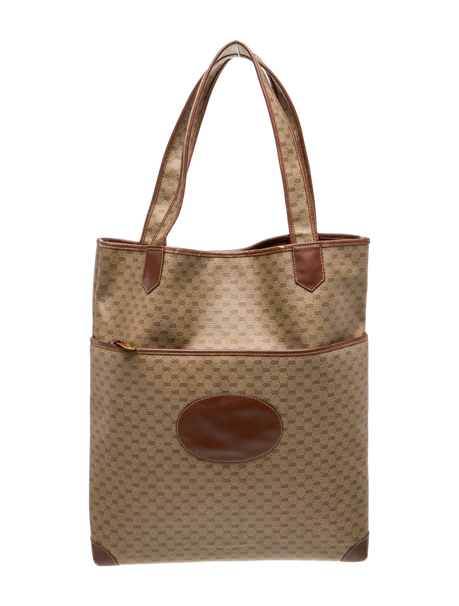 Gucci Micro GG Monogram Tote Vintage