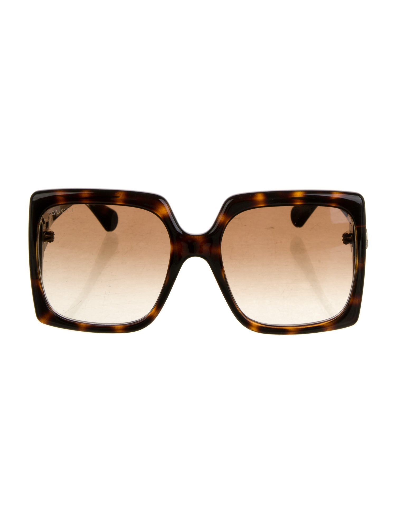 Gucci Interlocking G Logo Oversize Sunglasses