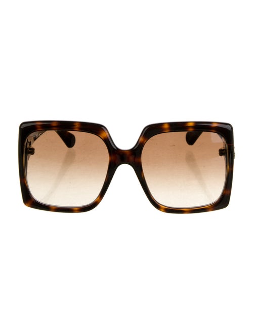 Gucci Interlocking G Logo Oversize Sunglasses