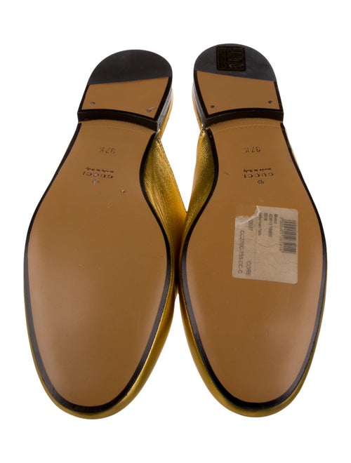 Gucci 1955 Horsebit Accent Leather Mules