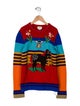 Gucci Boys' Patchwork Crewneck Sweater