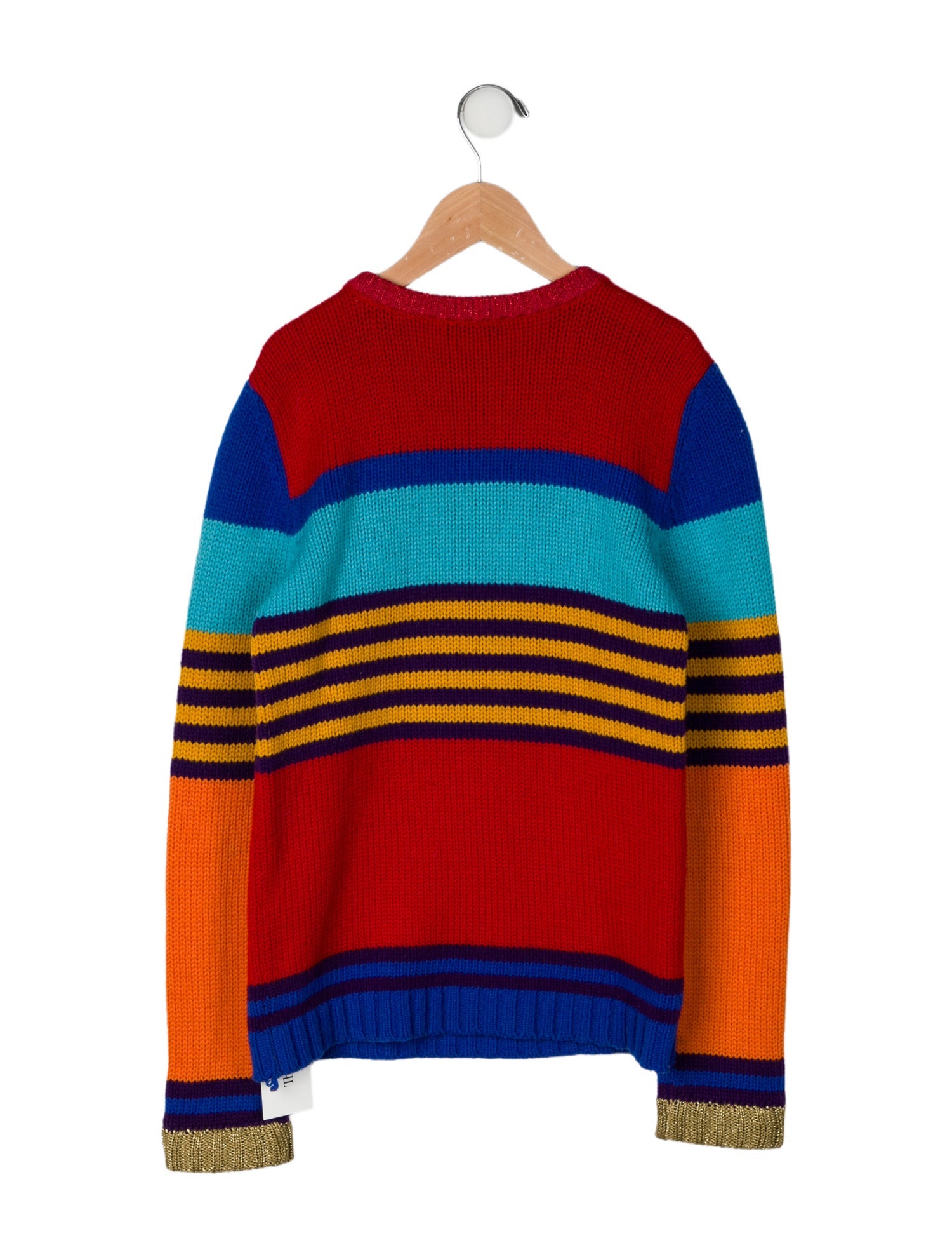 Gucci Boys' Patchwork Crewneck Sweater