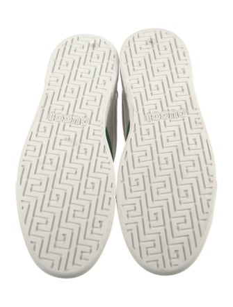 Gucci Leather Printed Sneakers