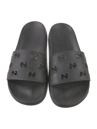 Gucci GG Logo Rubber Slides