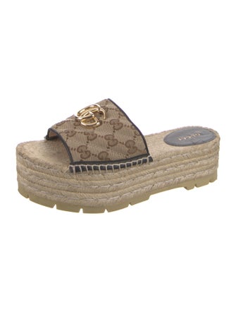 Gucci GG Canvas Canvas Espadrilles