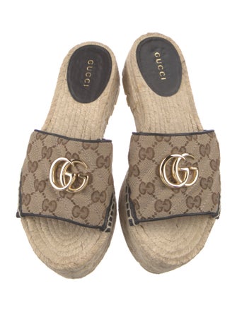 Gucci GG Canvas Canvas Espadrilles