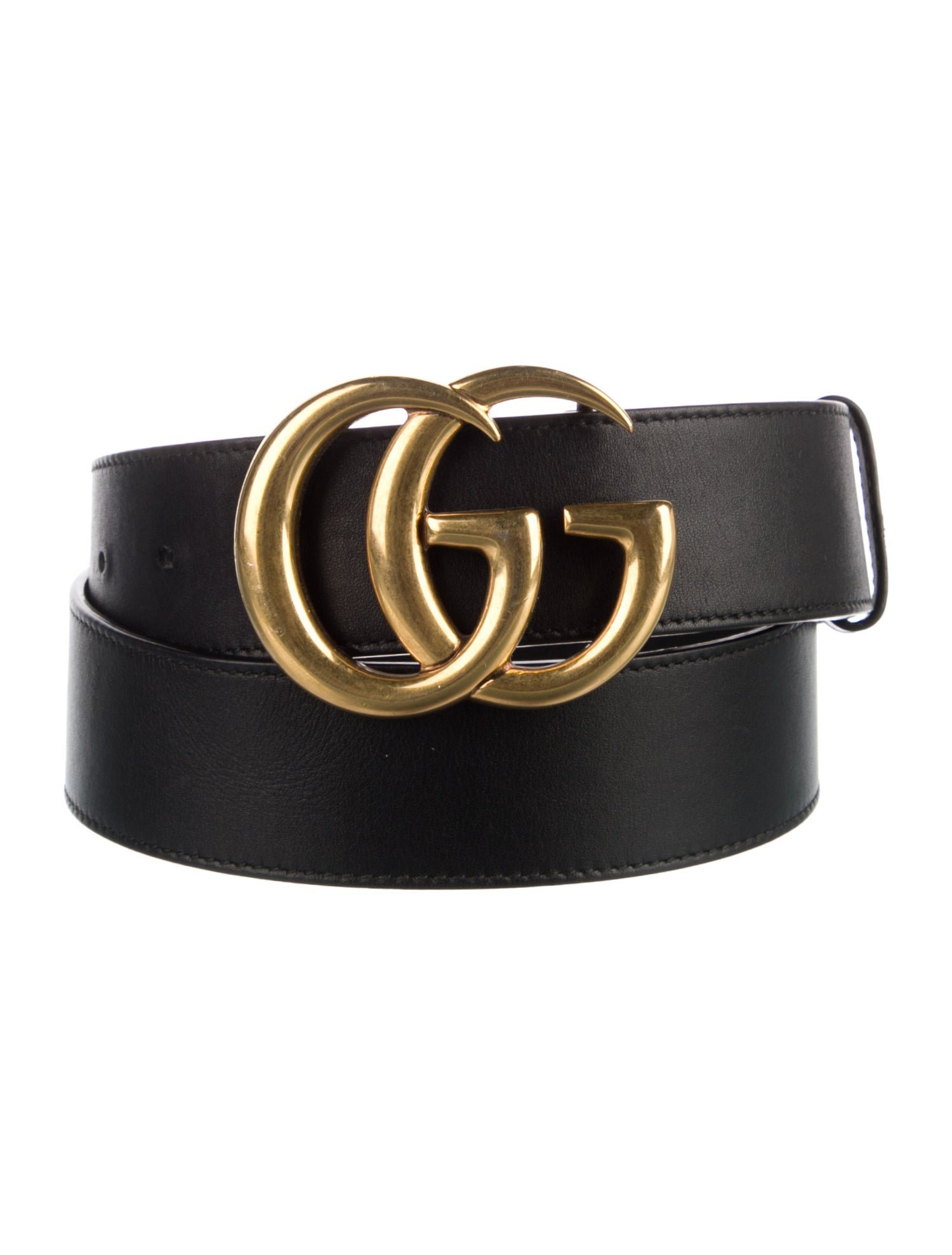 Gucci Double G Logo Leather Belt Kit