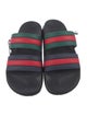 Gucci Web Accent Rubber Slides