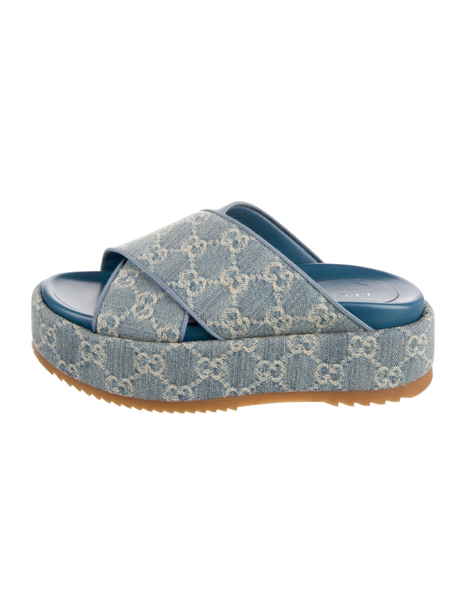 Gucci GG Denim Denim Espadrilles