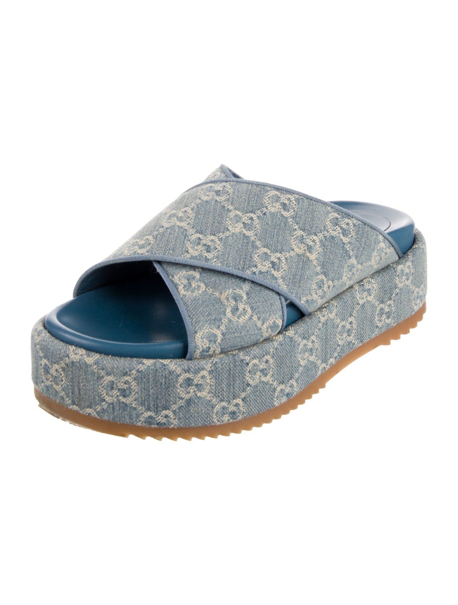 Gucci GG Denim Denim Espadrilles