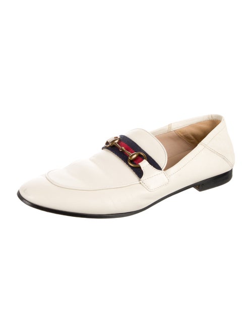 Gucci Horsebit Accent Leather Loafers