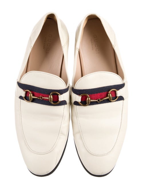 Gucci Horsebit Accent Leather Loafers