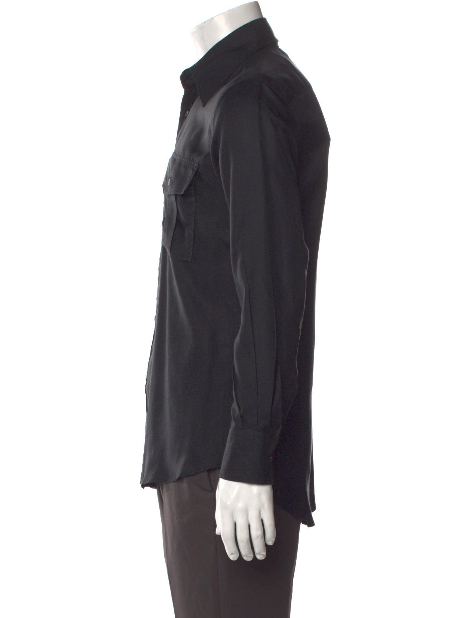 Gucci Vintage Silk Dress Shirt