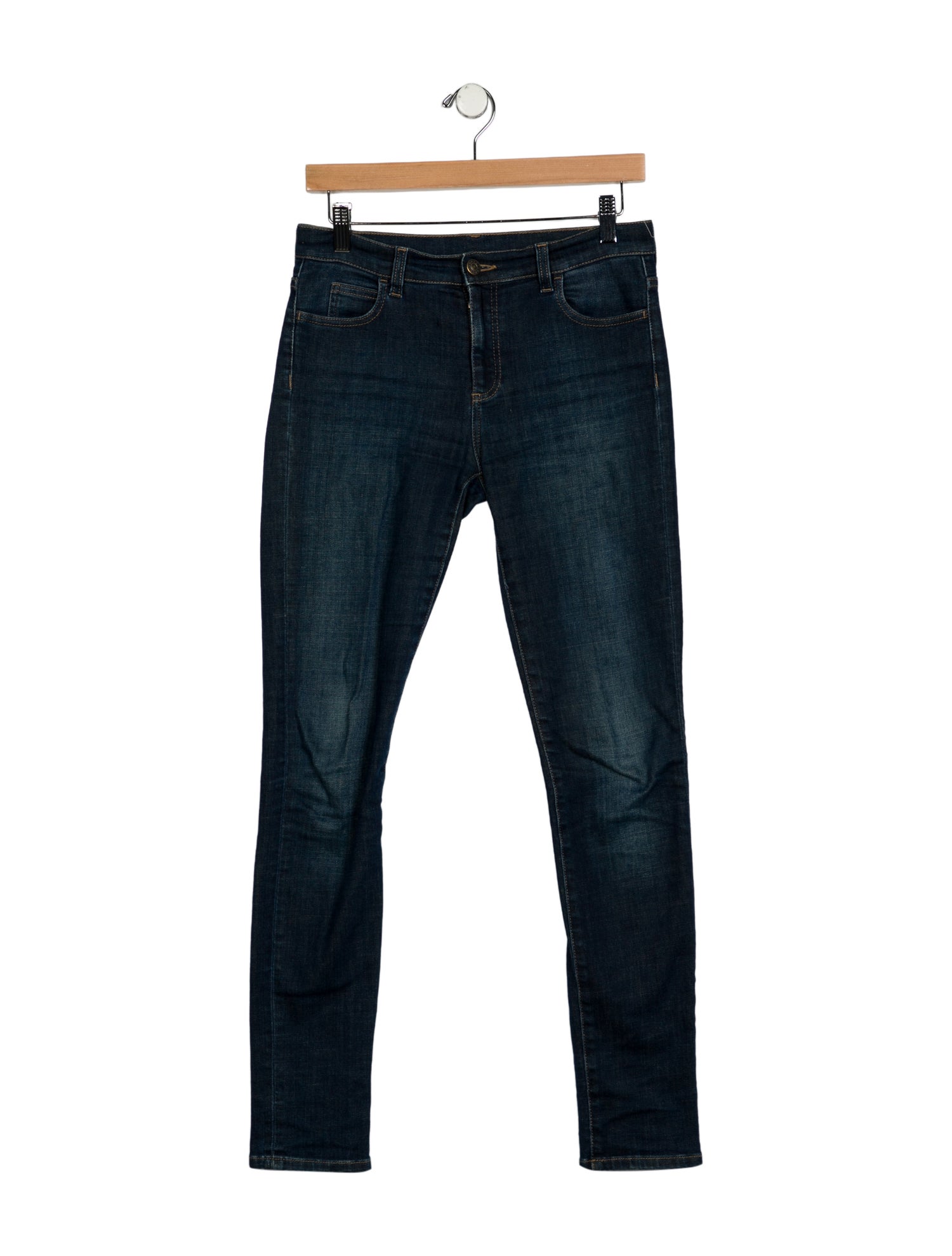 Gucci Mid-Rise Skinny Leg Jeans