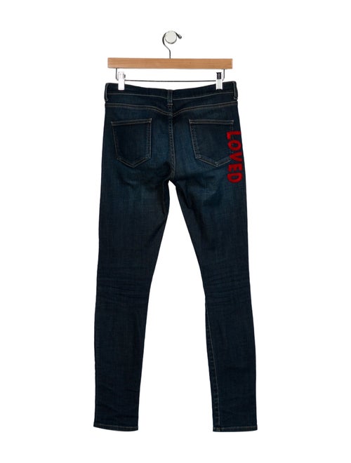 Gucci Mid-Rise Skinny Leg Jeans
