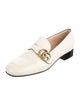 Gucci Double G Logo Leather Loafers