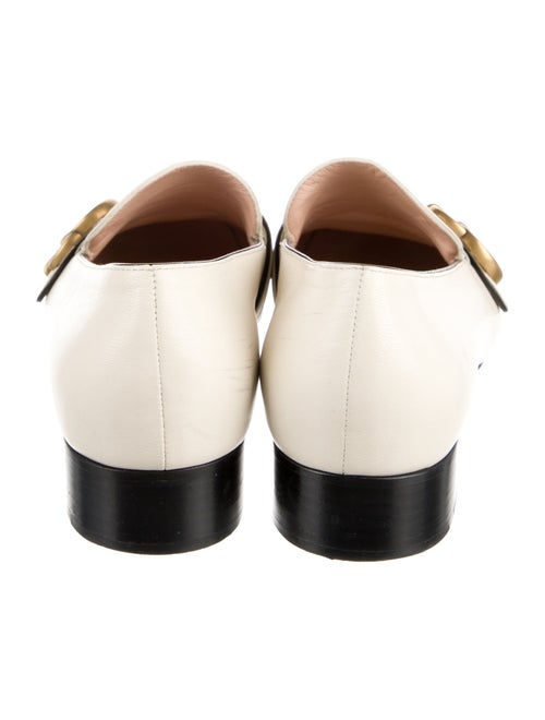 Gucci Double G Logo Leather Loafers