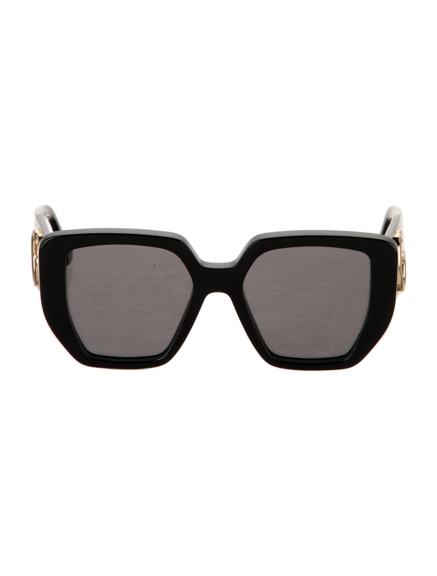 Gucci Double G Logo Oversize Sunglasses