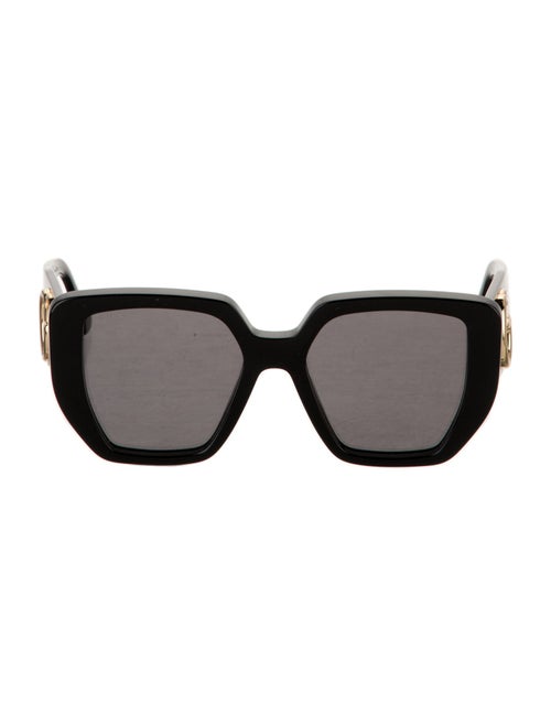 Gucci Double G Logo Oversize Sunglasses