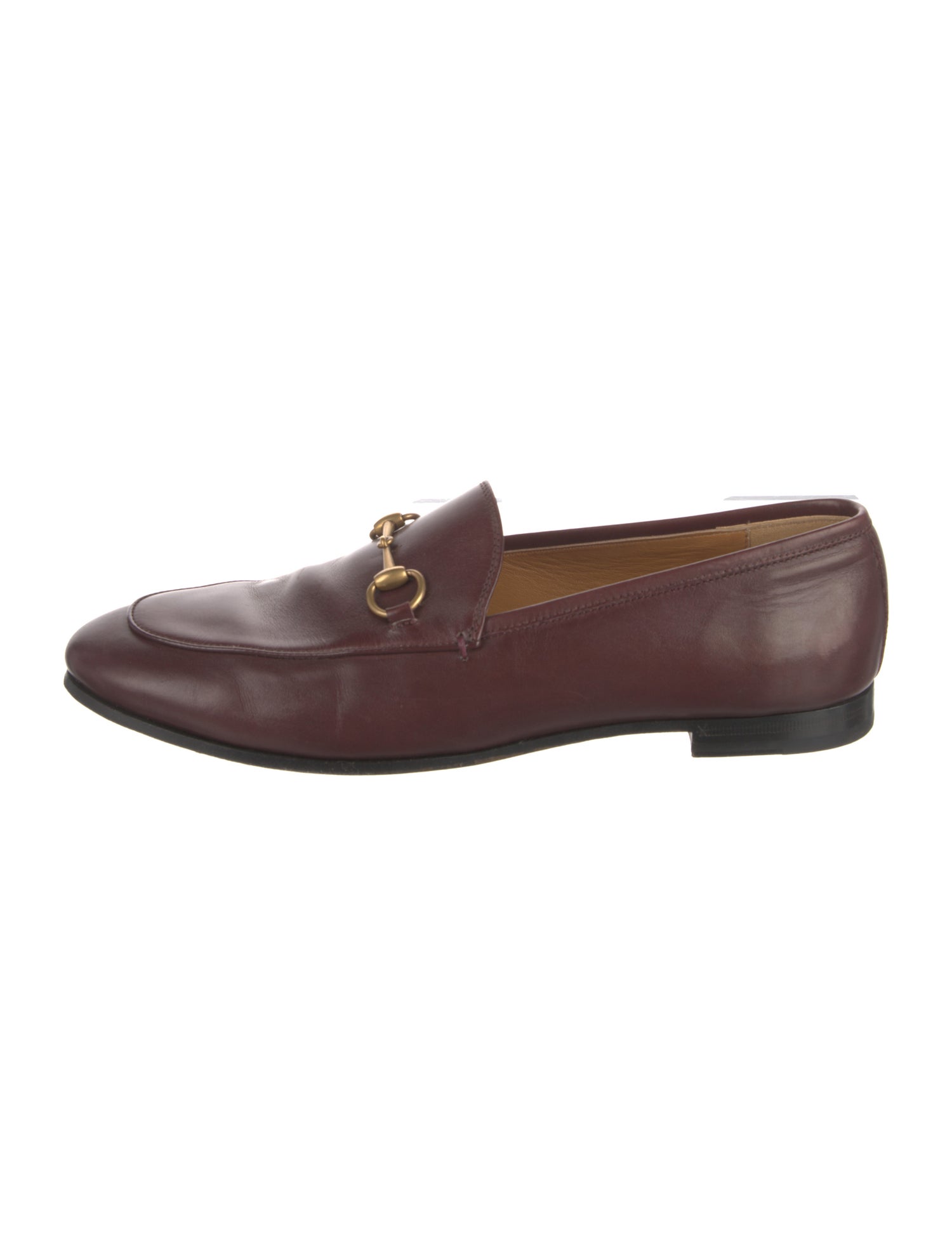 Gucci Horsebit Accent Leather Loafers