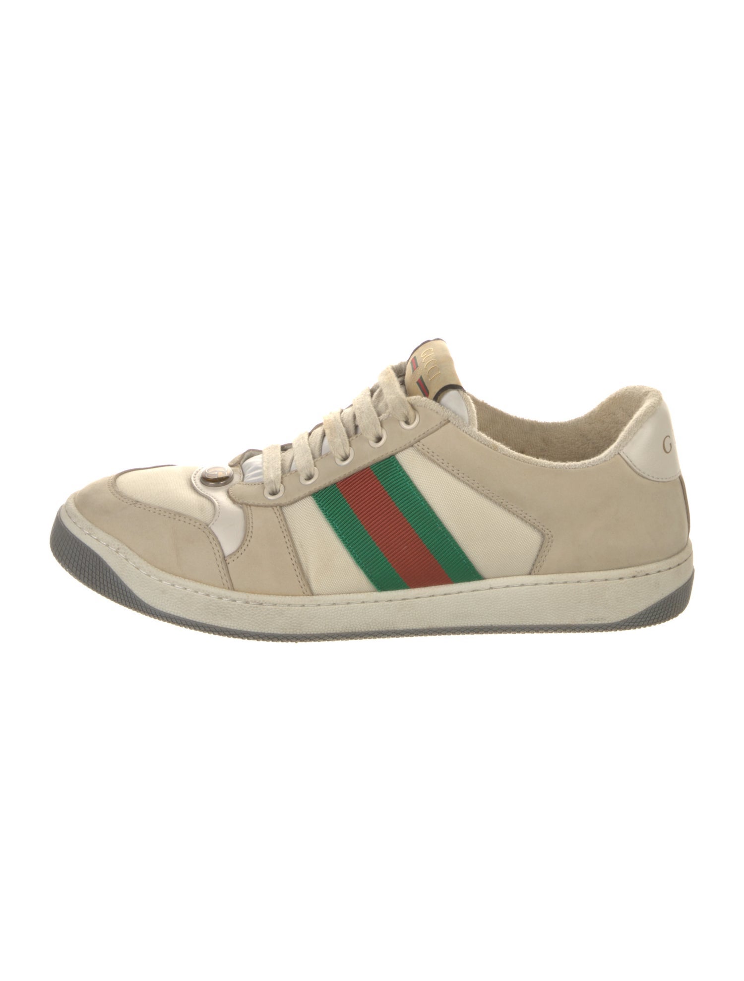 Gucci GG Logo Leather Sneakers