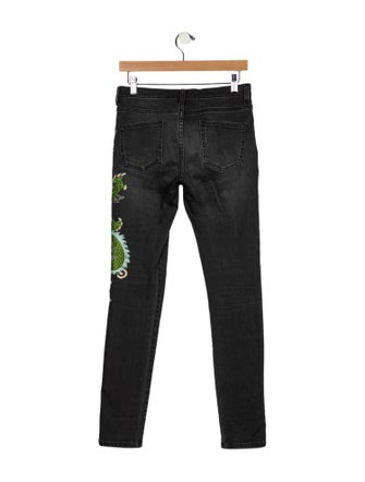 Gucci Mid-Rise Skinny Leg Jeans