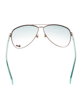 Gucci Aviator Gradient Sunglasses