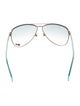 Gucci Aviator Gradient Sunglasses
