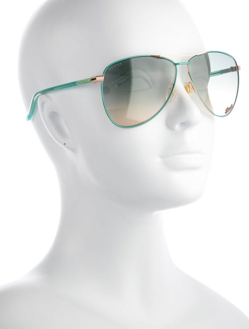 Gucci Aviator Gradient Sunglasses