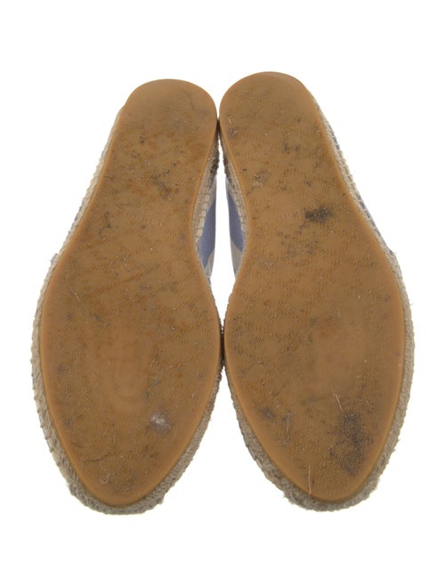 Gucci Bee Accent Canvas Espadrilles