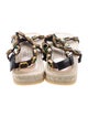 Gucci Bee Accent Jute Espadrilles