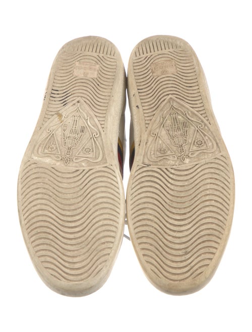 Gucci Sylvie Web Accent Leather Sneakers